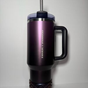 Stanley X Starbucks China Halloween Purple Gradient 40oz BNIB BNWT + Boot